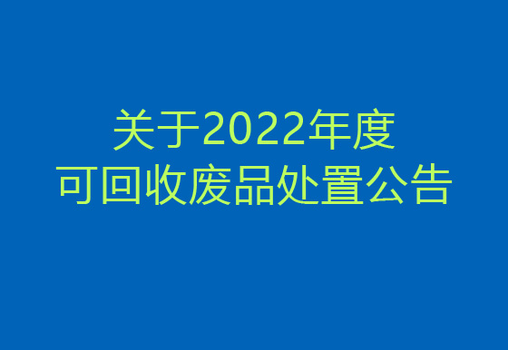 珠海经济特区龙狮瓶盖有限公司关于2022年度可回收废品处置公告